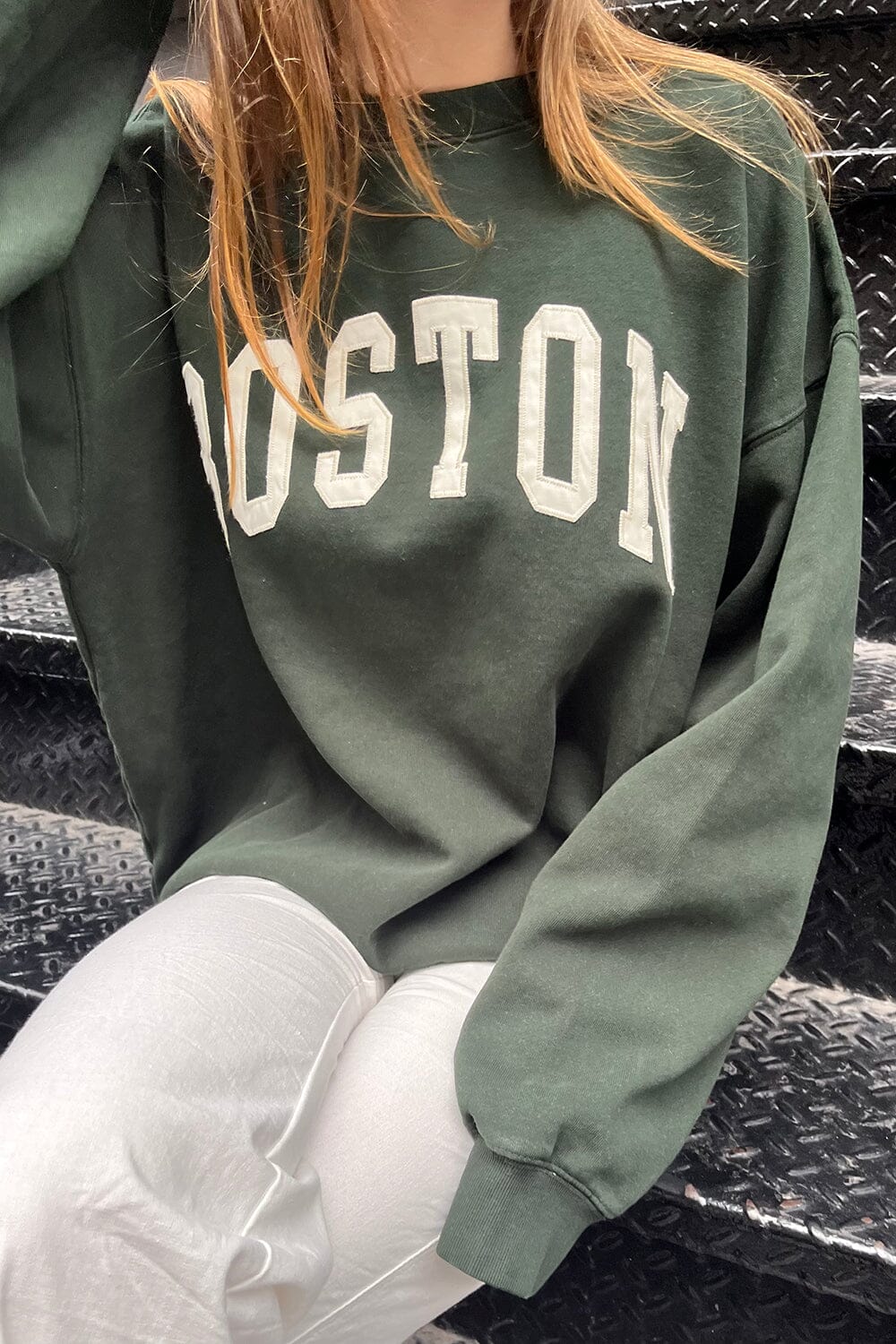 Boston Sweatshirt by Erica – Cozy & Stylish
