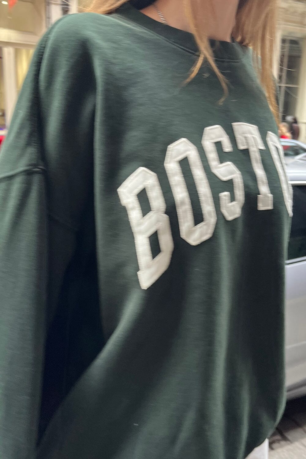Boston Sweatshirt by Erica – Cozy & Stylish