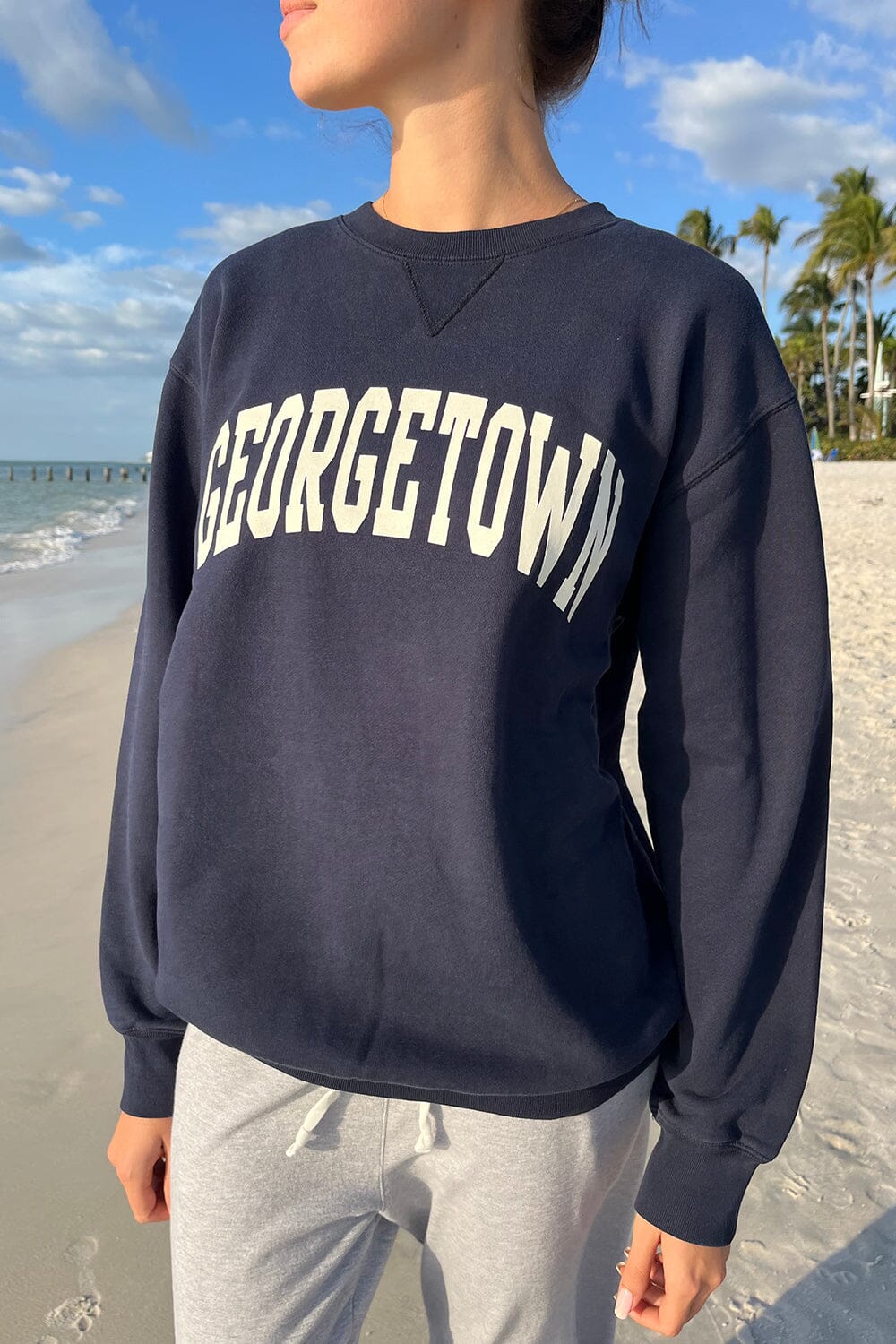 Georgetown Crewneck Sweatshirt by Erica