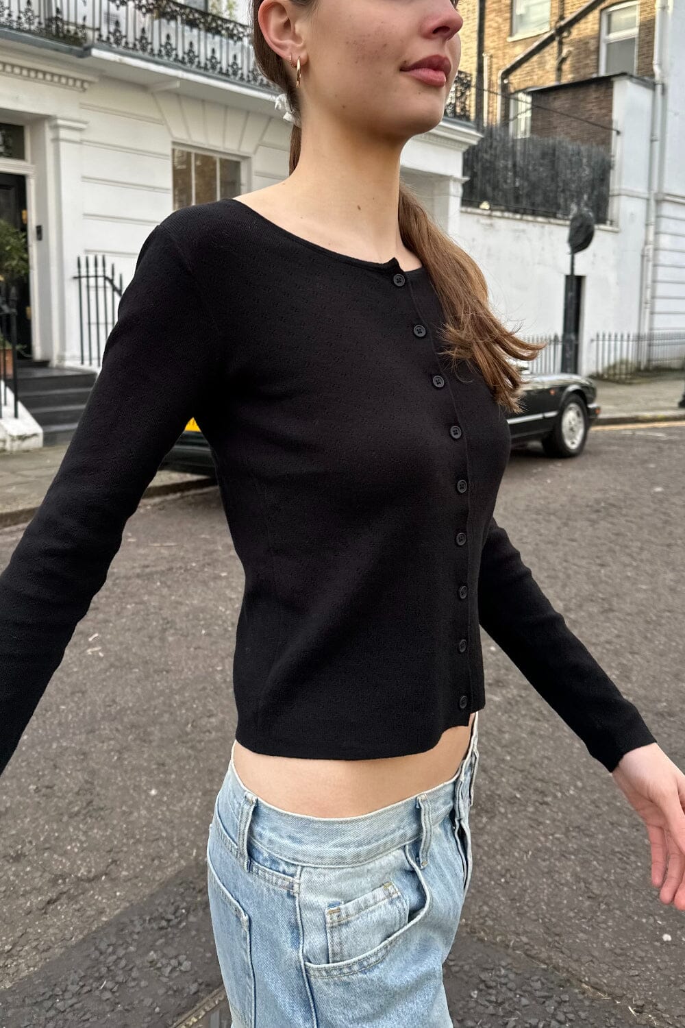 Athelia Eyelet Blouse for Women