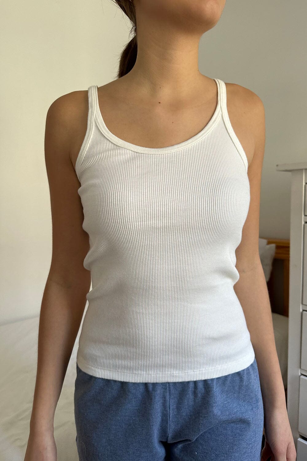 Beyonca Slim Fit Long Tank Top