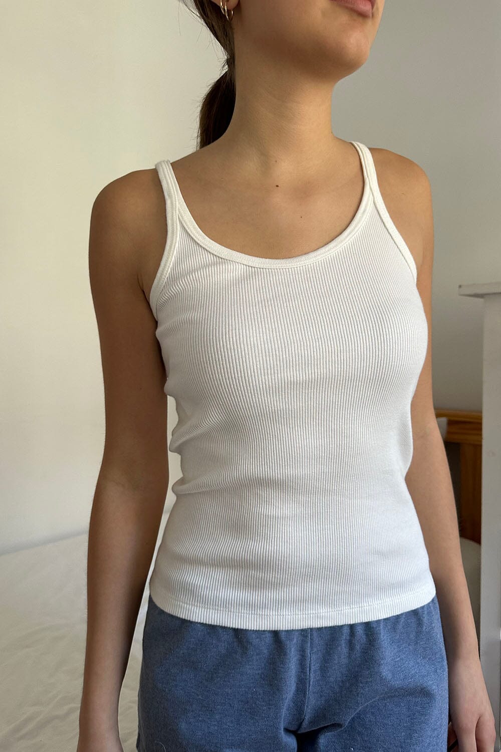 Beyonca Slim Fit Long Tank Top