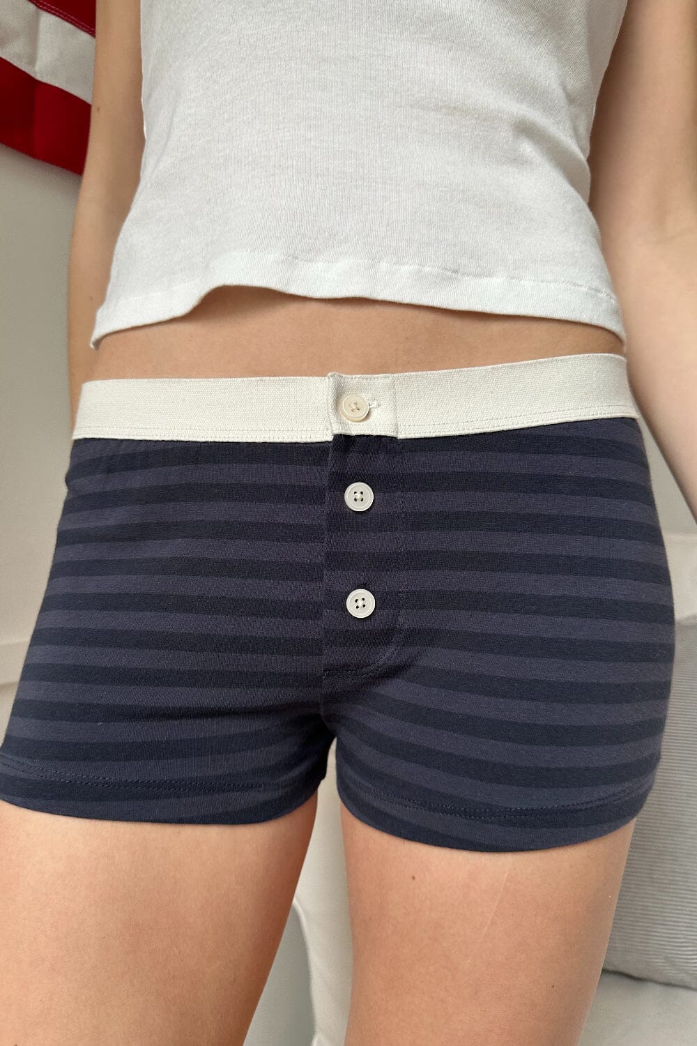 Striped Boy Shorts - Soft & Comfortable Underwear