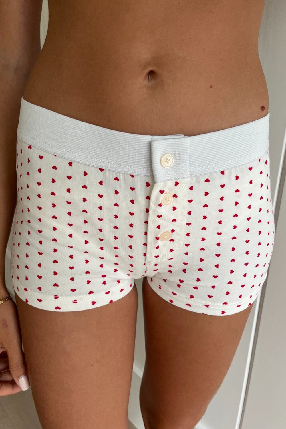 Heart-Print Boys' Short Underwear