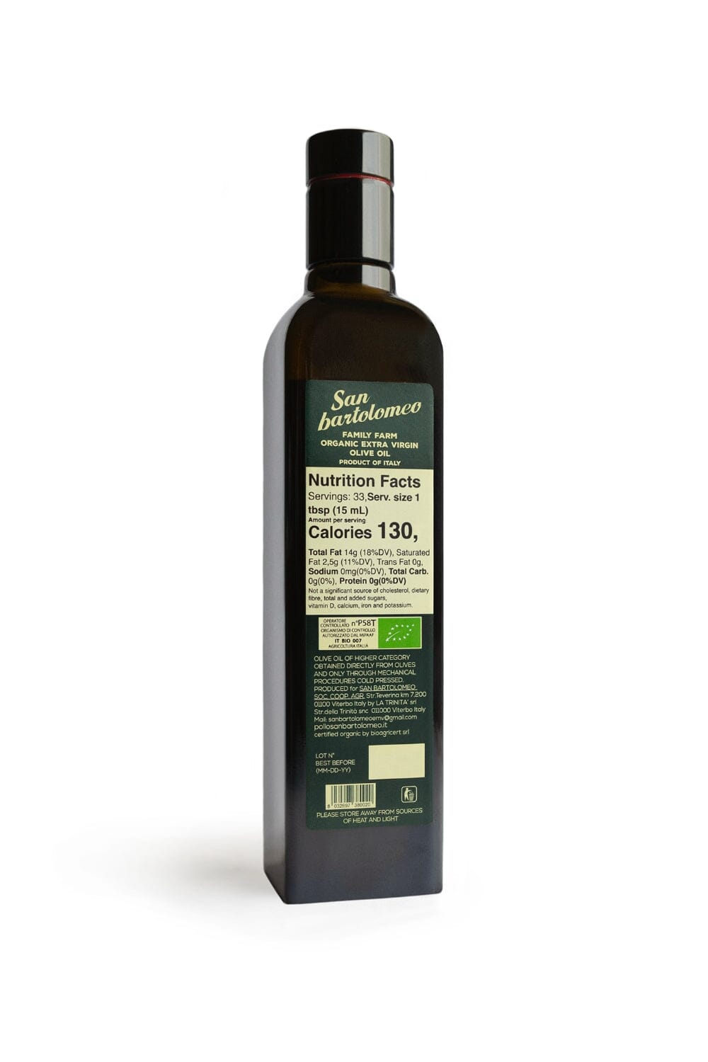 Cold-Pressed Extra Virgin Olive Oil