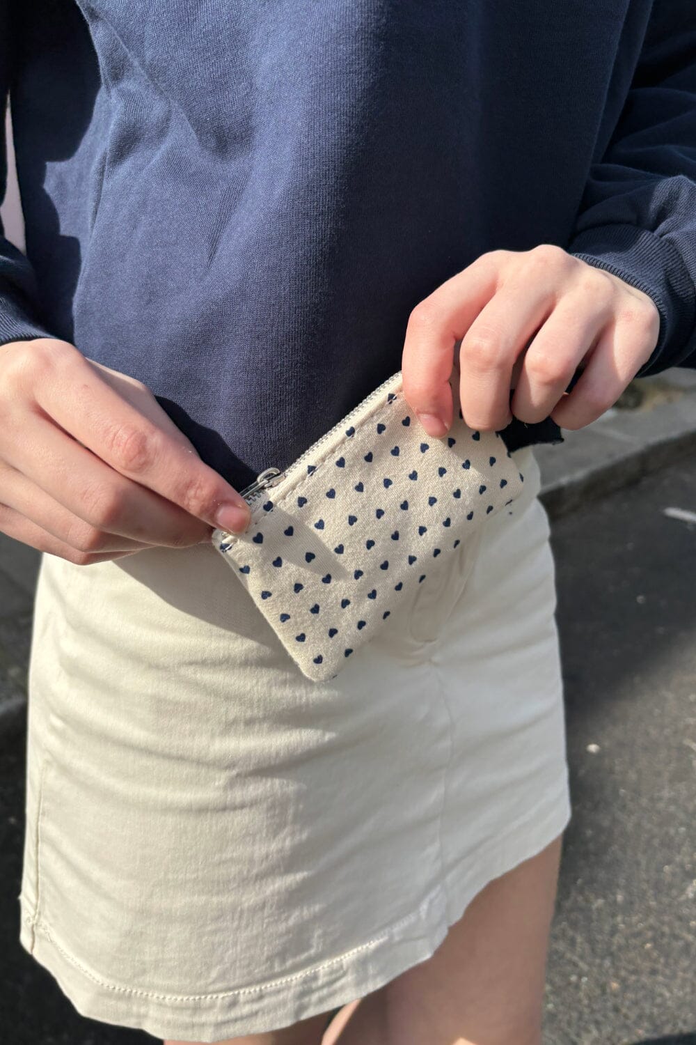 Heart-Shaped Coin Wallet for Loose Change