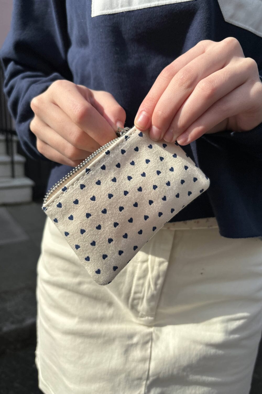 Heart-Shaped Coin Wallet for Loose Change