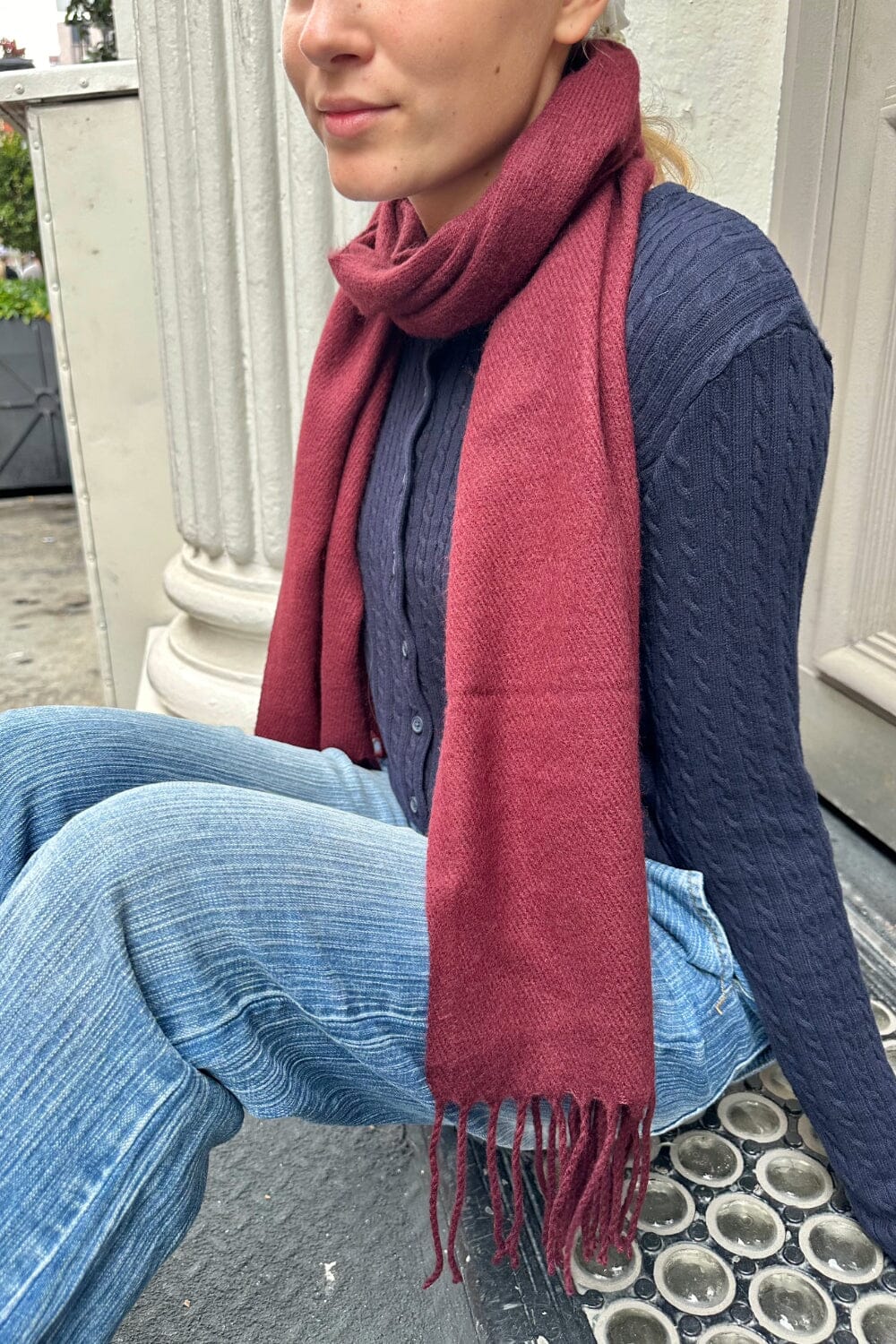 Stylish Tassel Scarf for Women