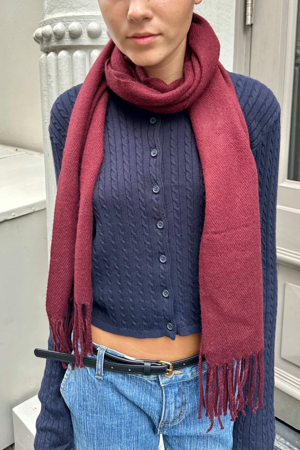 Stylish Tassel Scarf for Women