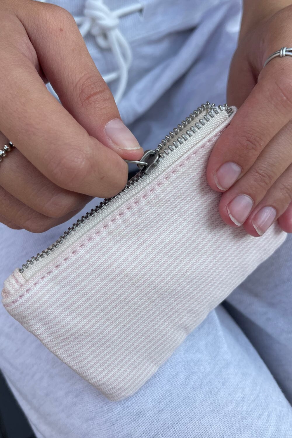 Stylish Striped Coin Wallet for Essentials