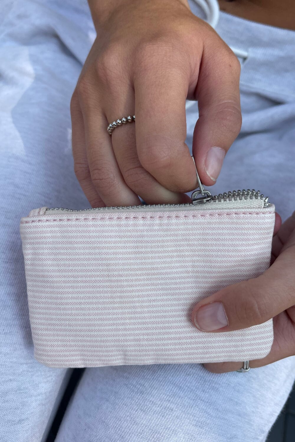 Stylish Striped Coin Wallet for Essentials