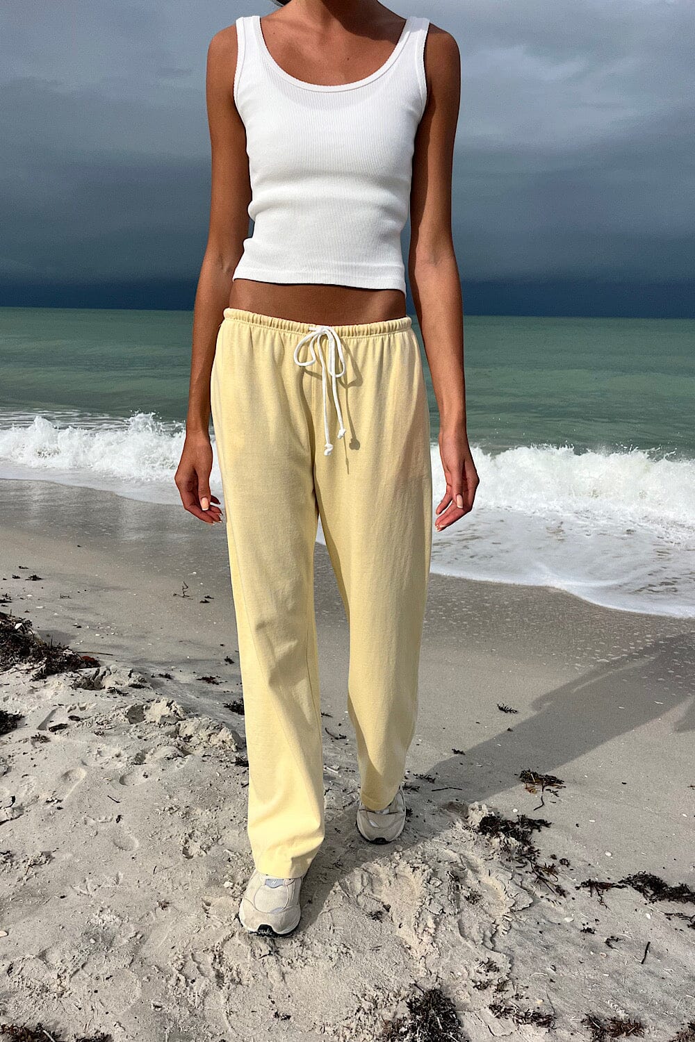 Anastasia Tie-Waist Lounge Pants