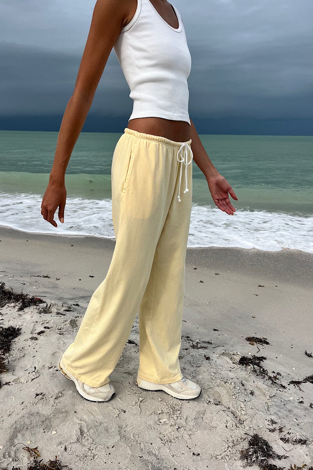 Anastasia Tie-Waist Lounge Pants