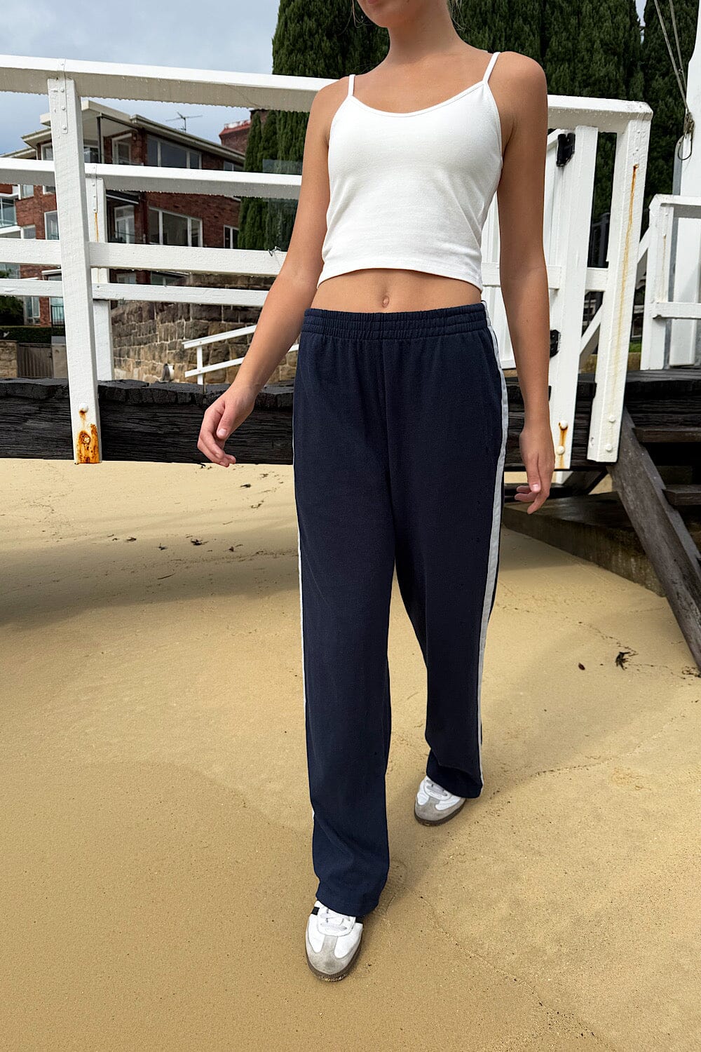 Anastasia Striped Sweatpants for Comfort