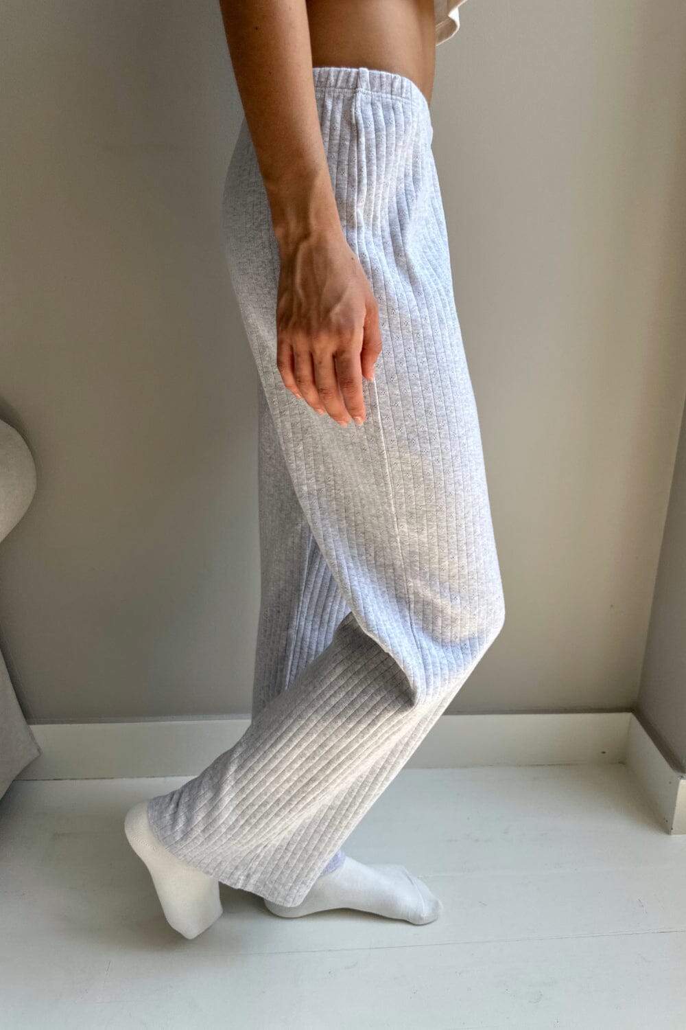 Keira Eyelet Lounge Sweatpants