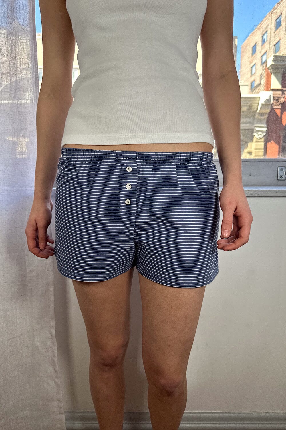 Stylish Keira Striped Shorts for Summer
