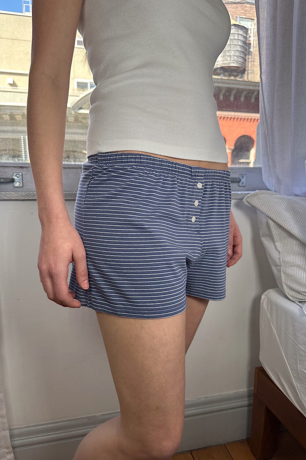 Stylish Keira Striped Shorts for Summer