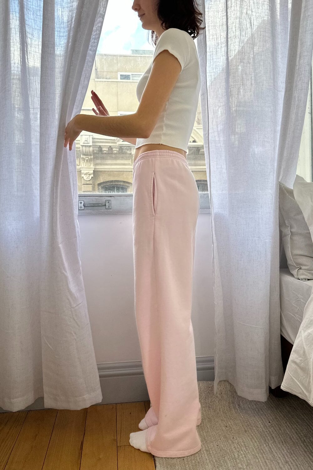 Anastasia Tie-Waist Lounge Pants