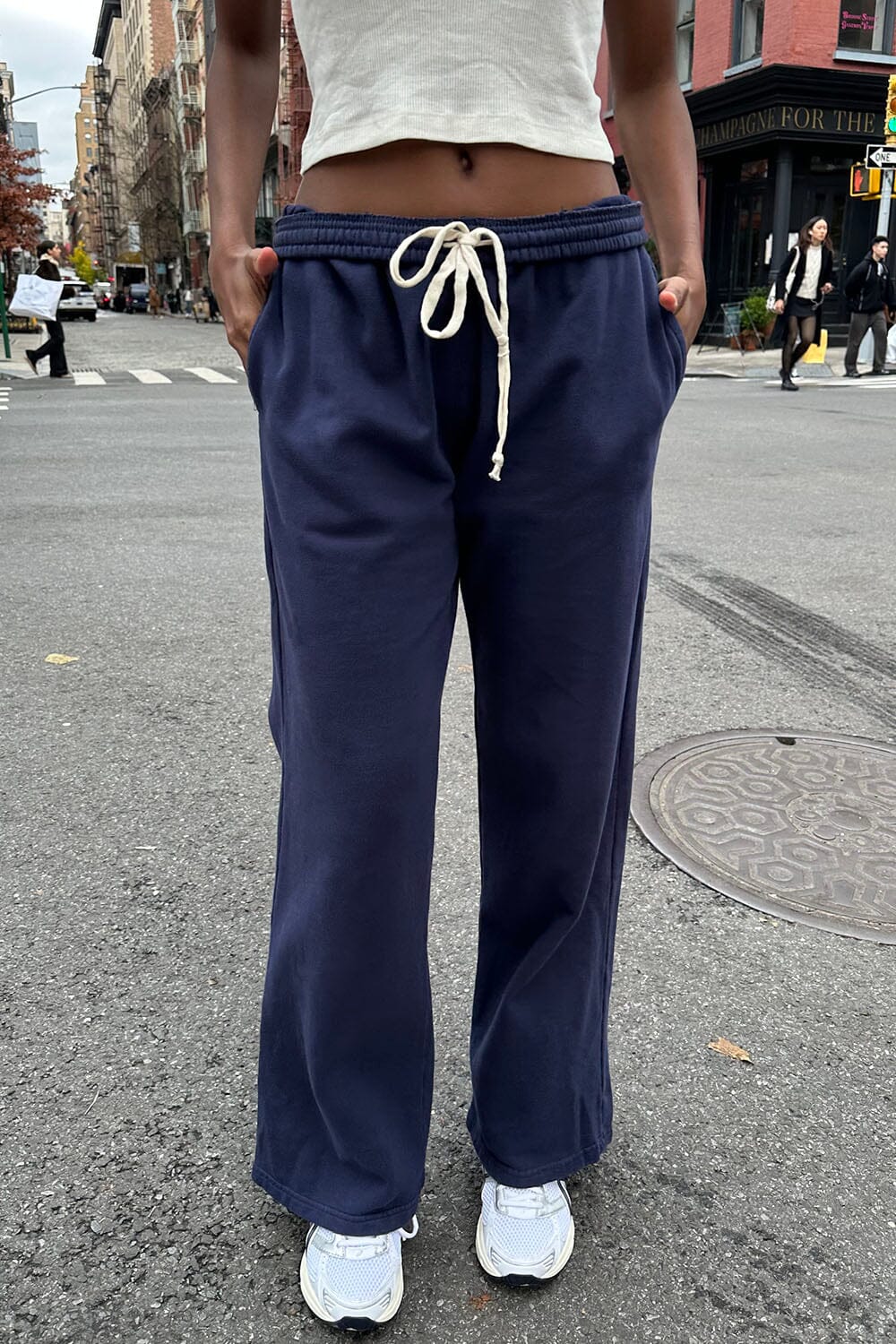 Anastasia Tie-Waist Lounge Pants