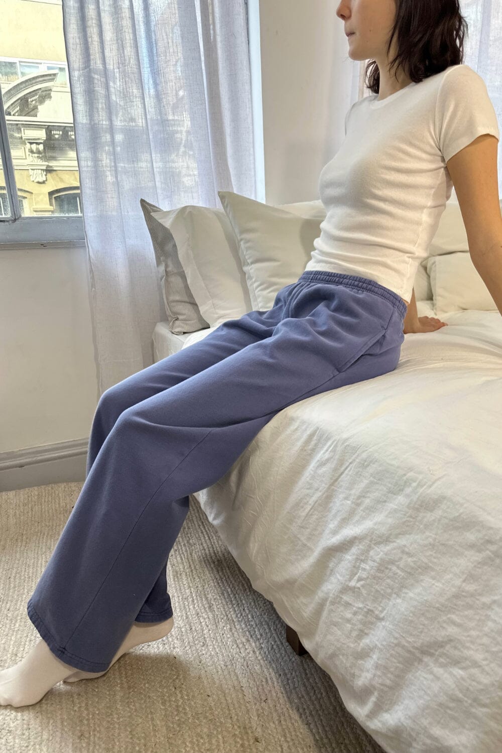 Anastasia Tie-Waist Lounge Pants