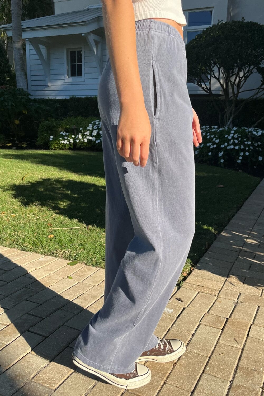 Men's Autumn Sweatpants with Tie Waist