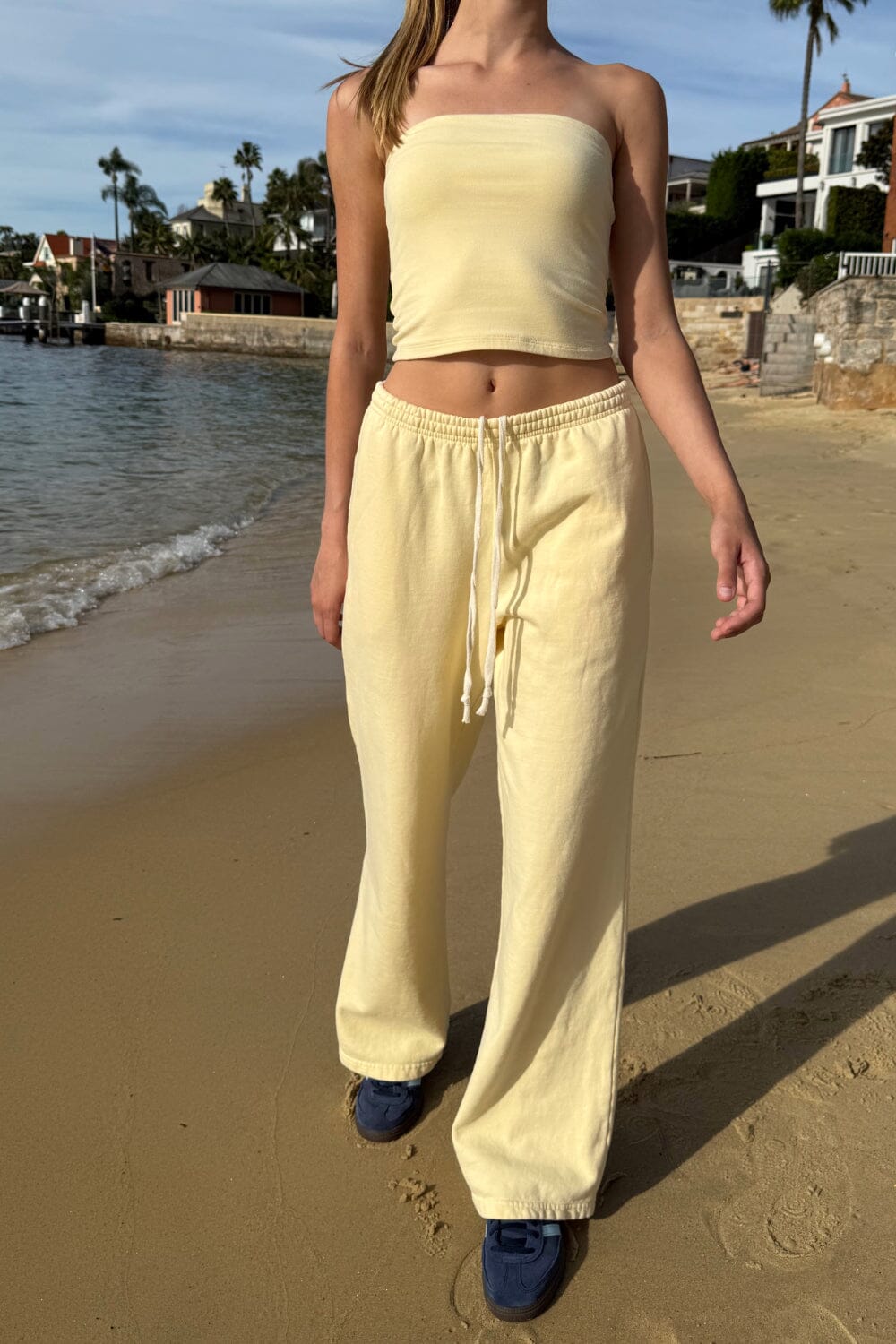 Anastasia Tie-Waist Lounge Pants