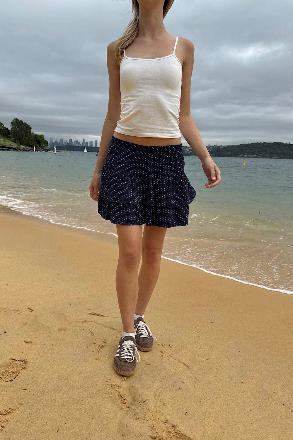 Polka Dot Mini Skirt by Izzy