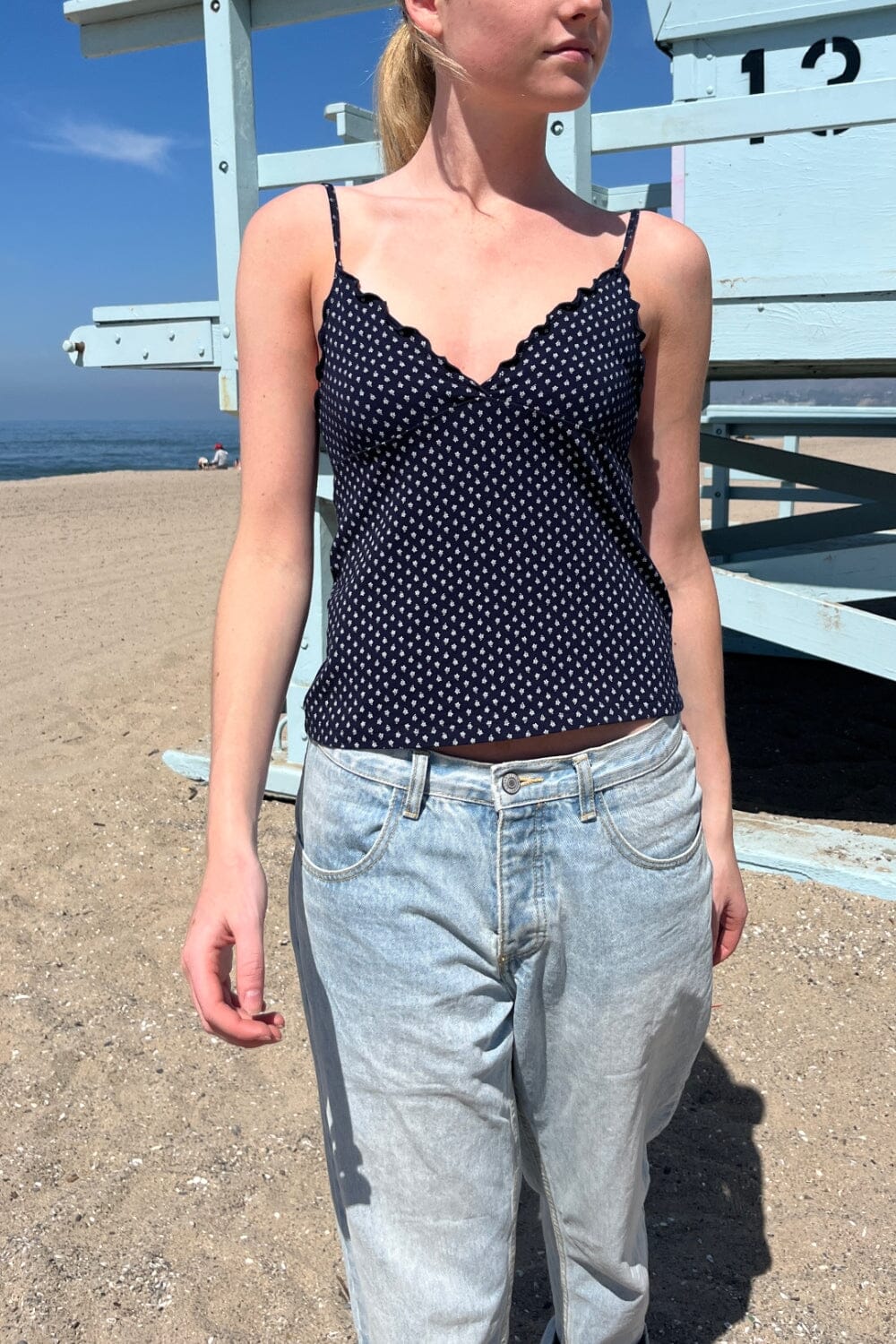 Tiffany Floral Print Sleeveless Top