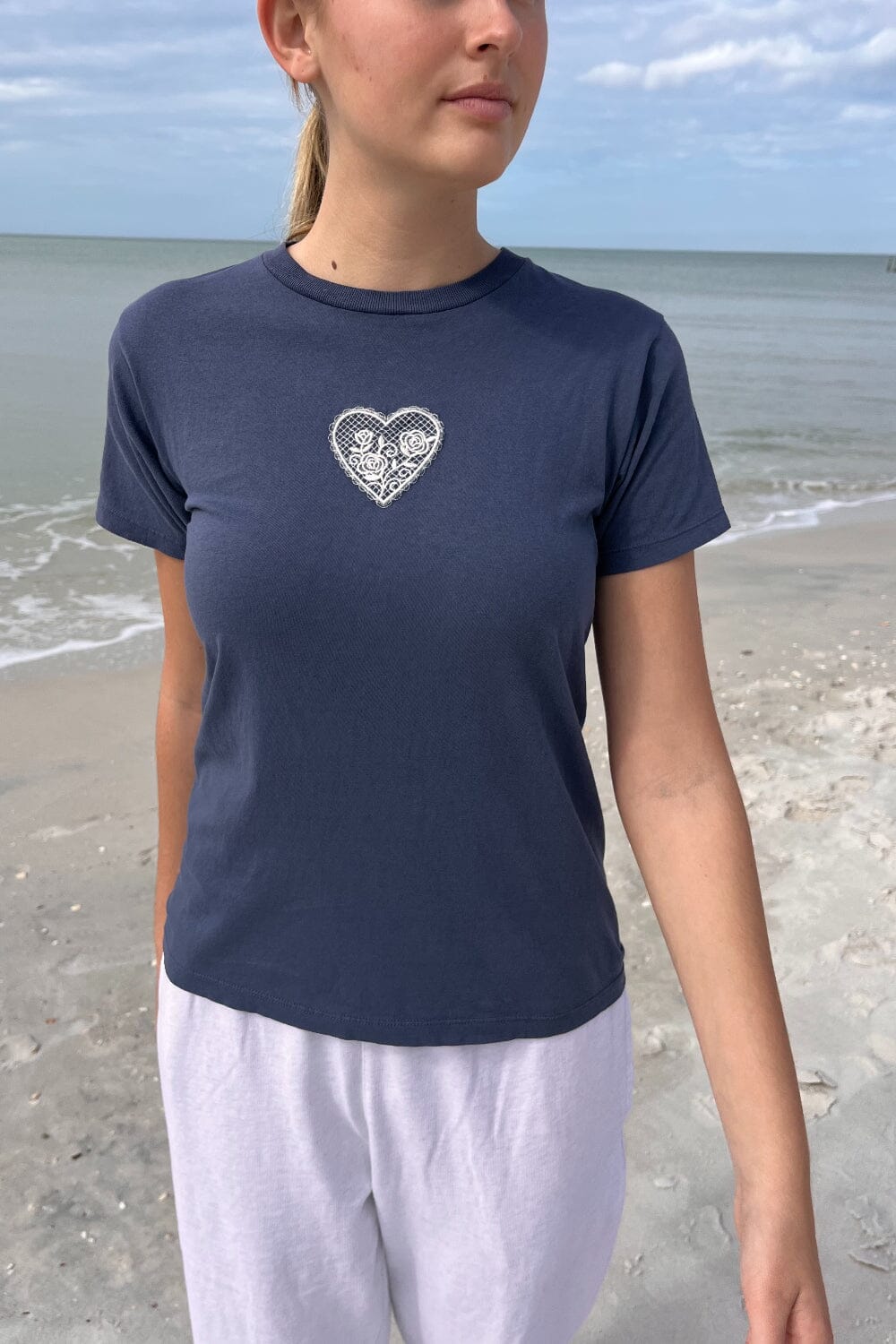 Chloe Floral Heart Print Blouse