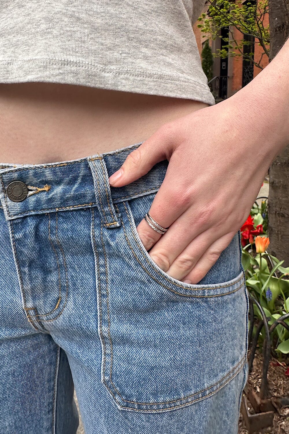 Tiny Rhinestone Ring for Everyday Glam