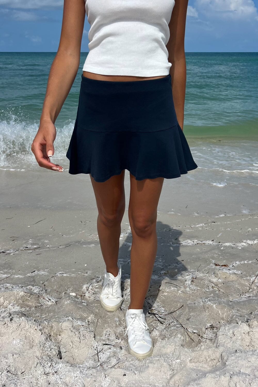 Stylish Flowy Mini Skirt for Women