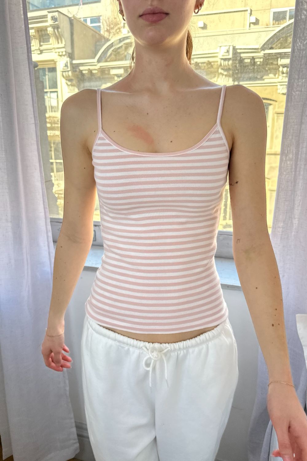 Skylar Striped Sleeveless Top