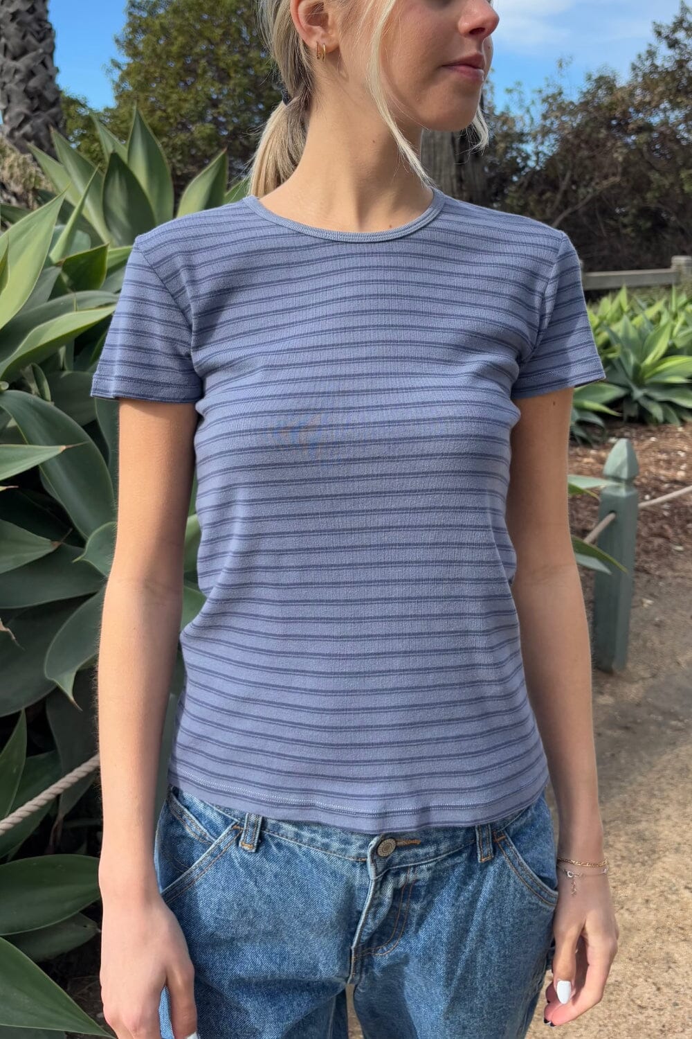 Long Striped Hailie Top for Women