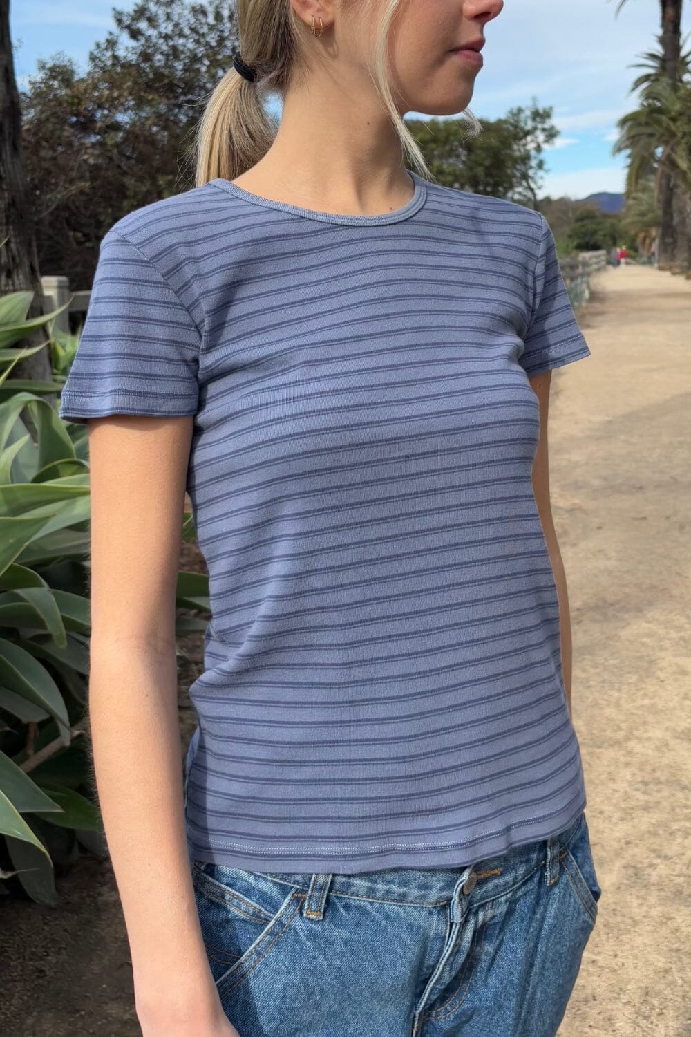 Long Striped Hailie Top for Women