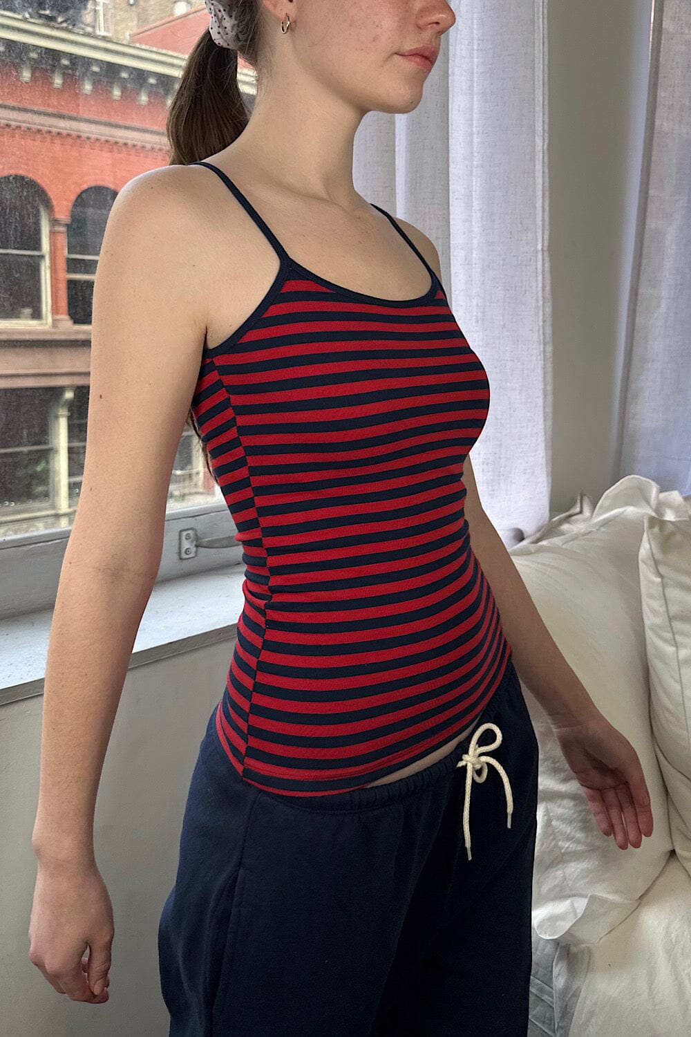 Skylar Striped Sleeveless Top