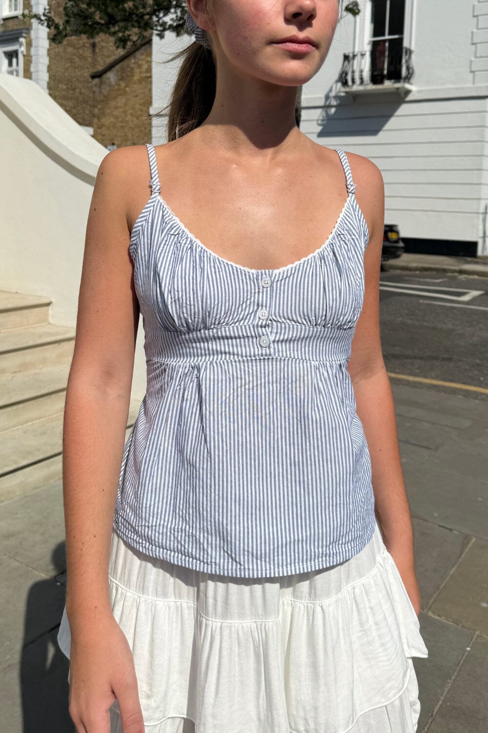 Classic Tiffany Striped Tee